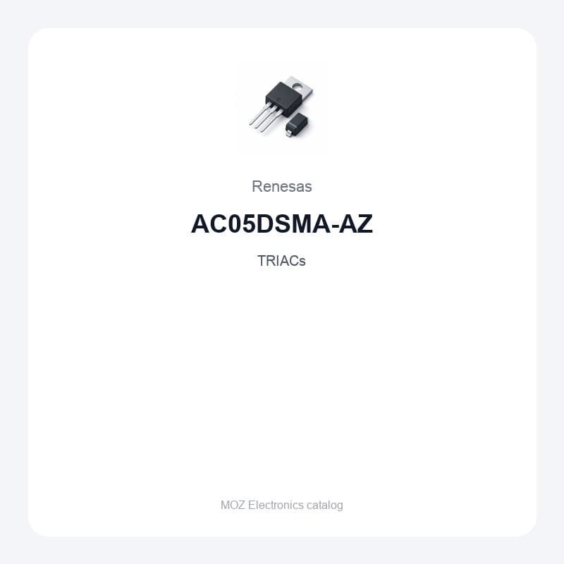 AC05DSMA-AZ — Renesas — TRIACs — product image