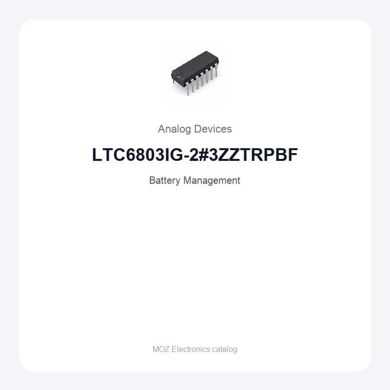 LTC6803IG-2#3ZZTRPBF — Analog Devices — Battery Management — product image