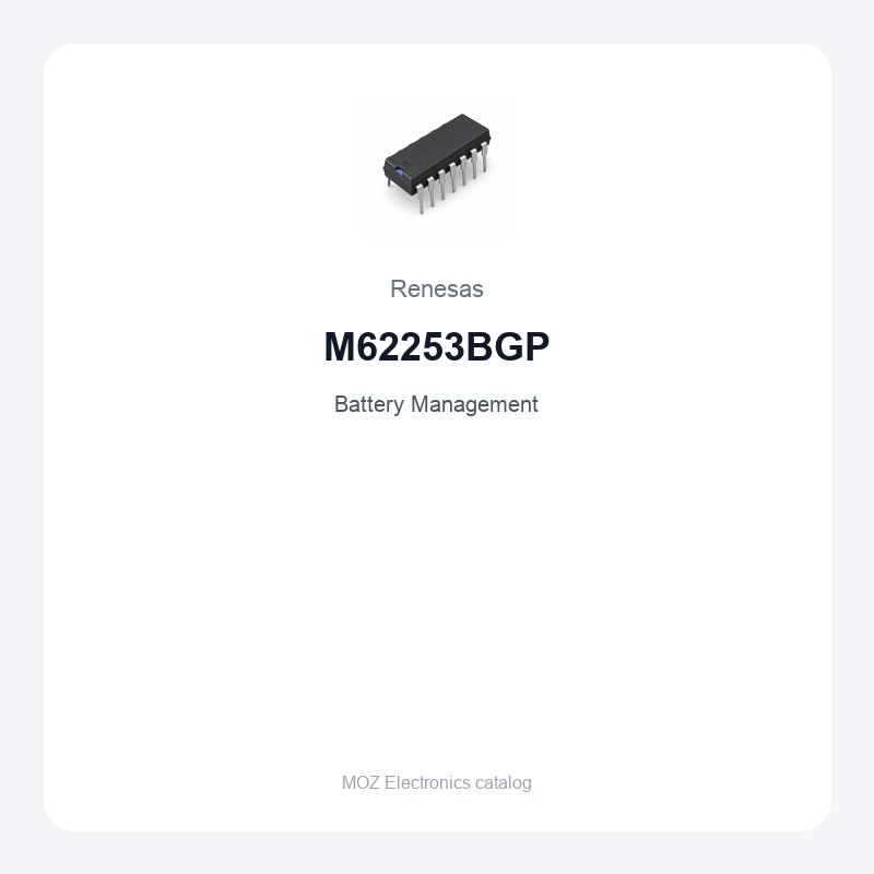 Renesas M62253BGP Battery Management